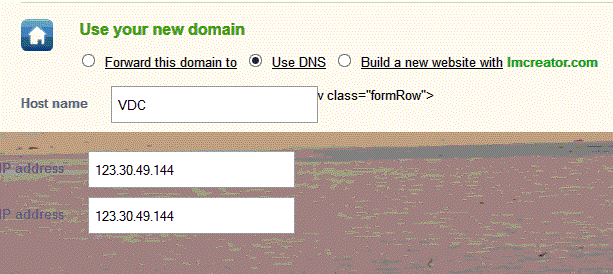 DNS của TK