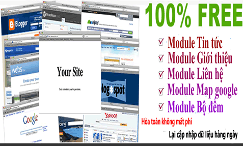 thiet ke web mien phi