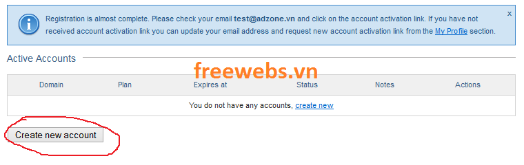 Hosting miễn phí và không giới hạn dụng lượng