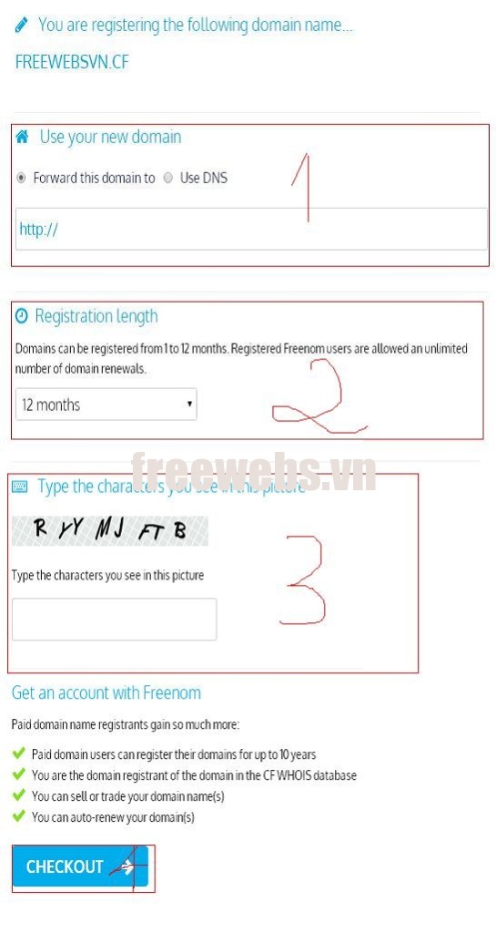 thiet ke web mien phi vơi ten mien