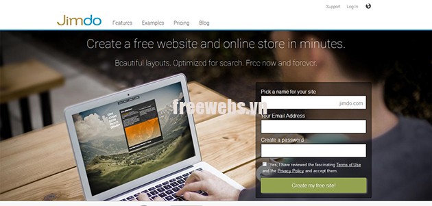 web thiet ke mien phi