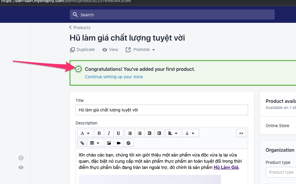 Tạo website bán hàng miễn phí