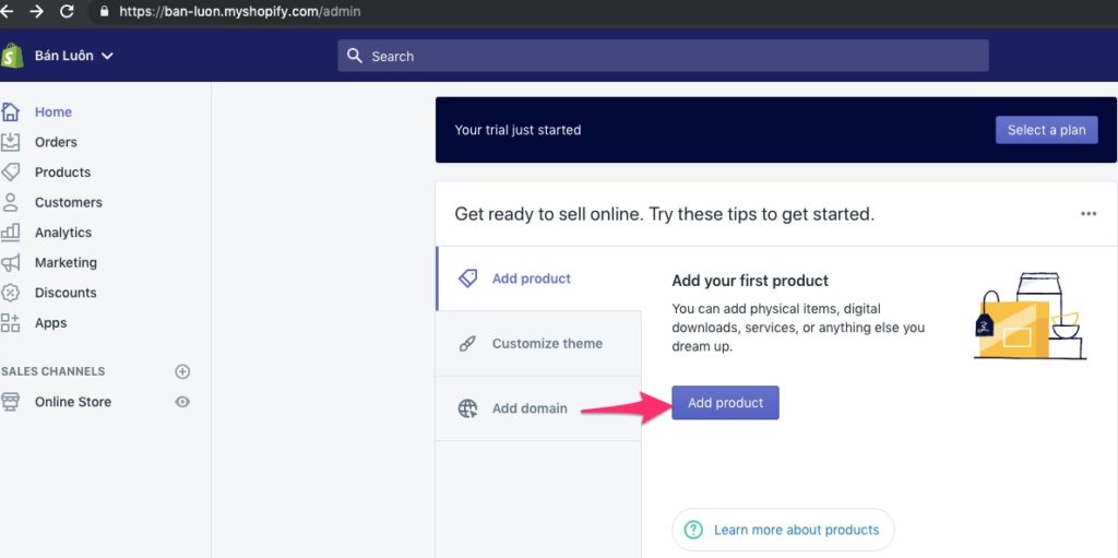 Tạo website chuyên nghiệp để bán hàng
